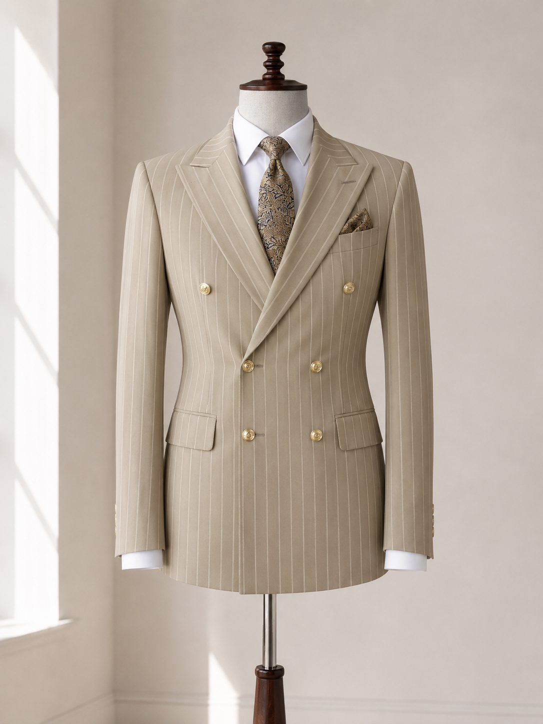 Beige Suit
